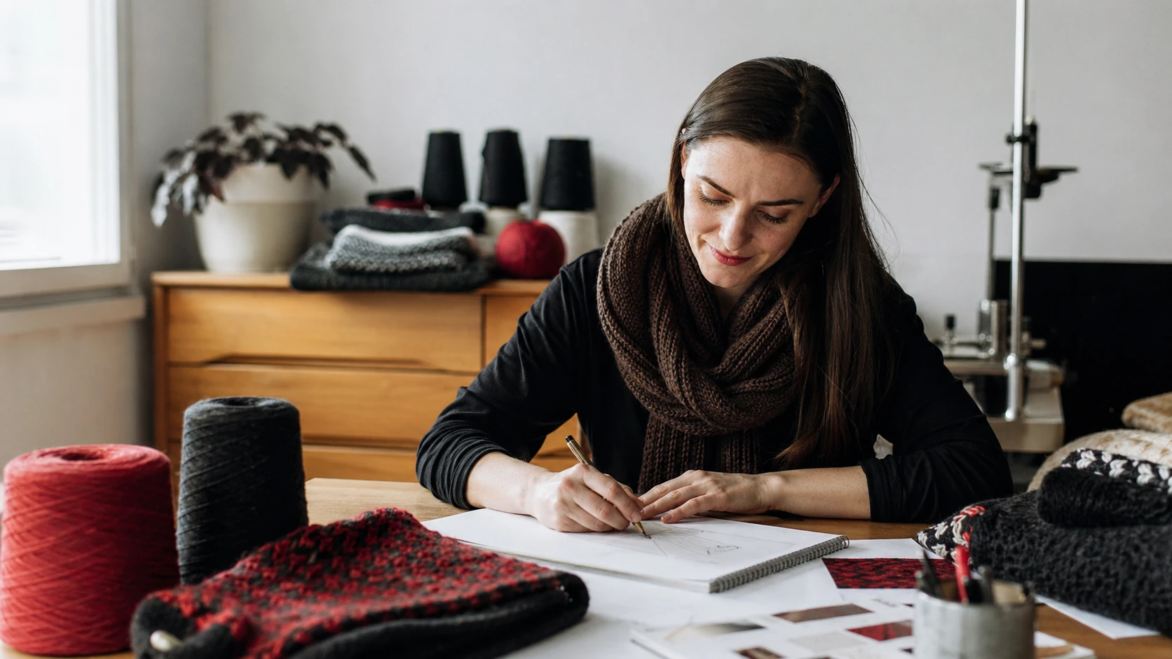 From Language Student to Knitwear Designer - anna soderstrom