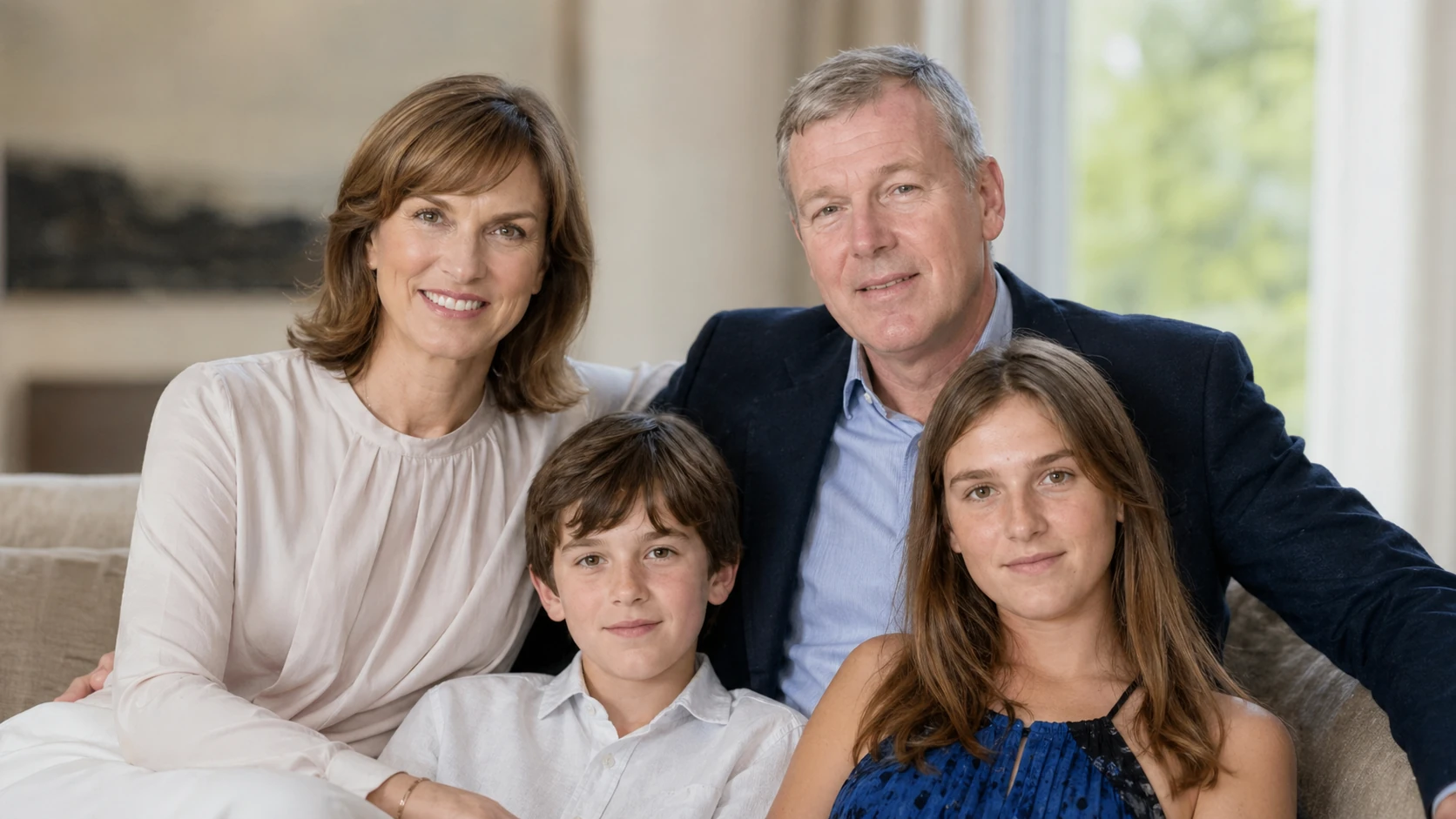 Fiona Bruce, Nigel Sharrocks, and the Family Context - mia sharrocks