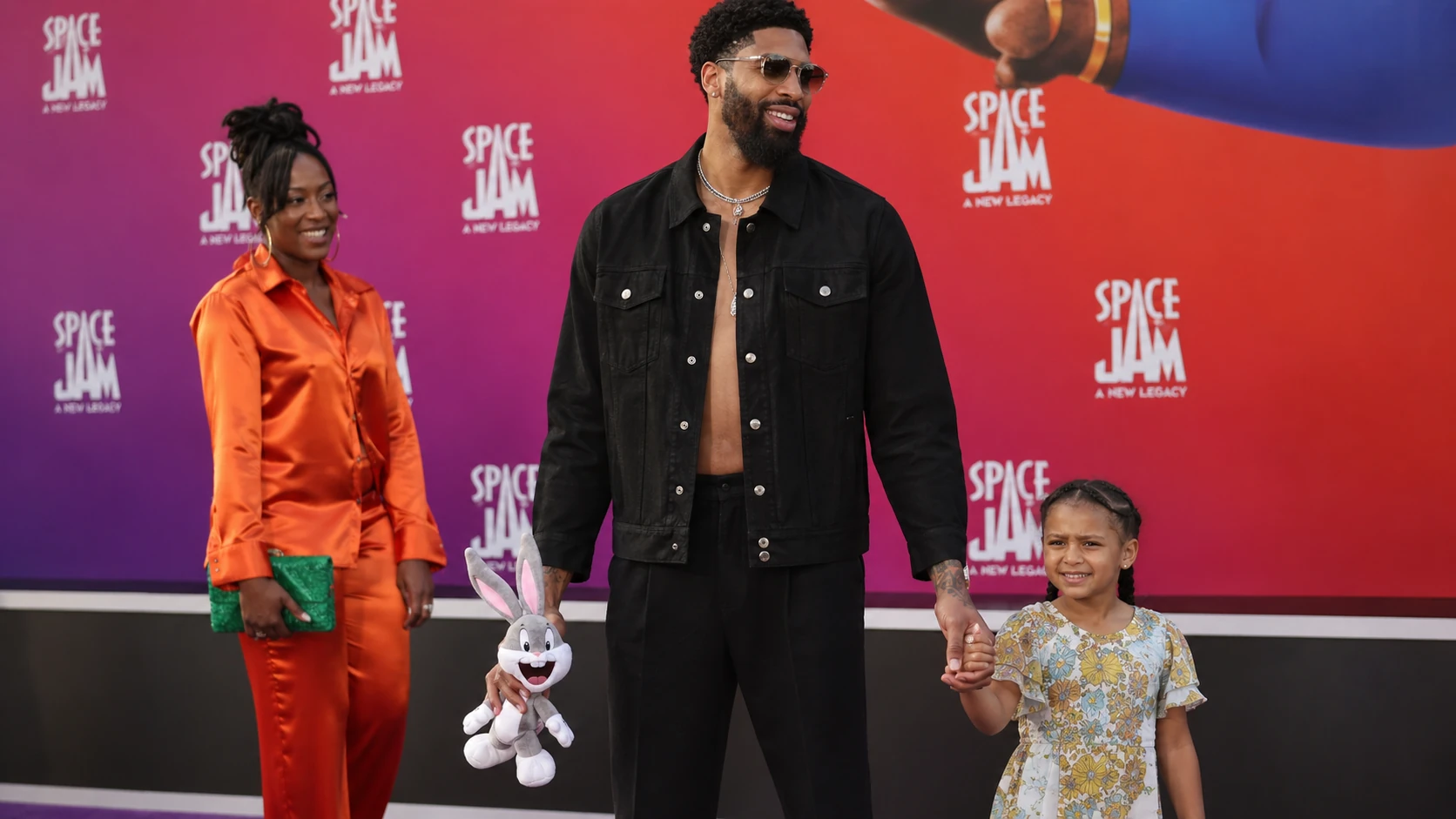 The Space Jam Premiere and a Memorable Public Moment - nala davis