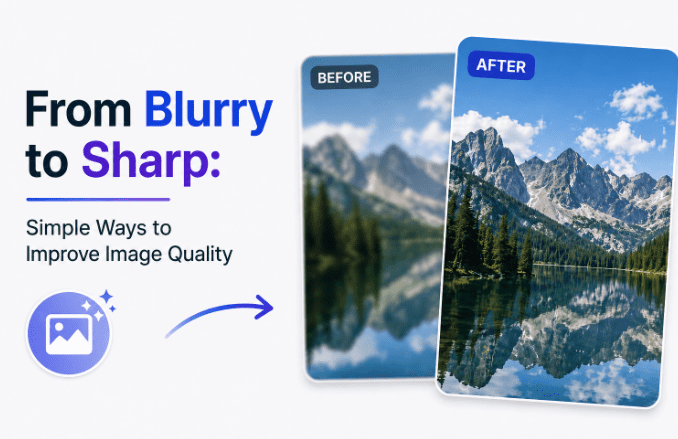 From Blurry to Sharp: Simple Ways to Improve Image Quality