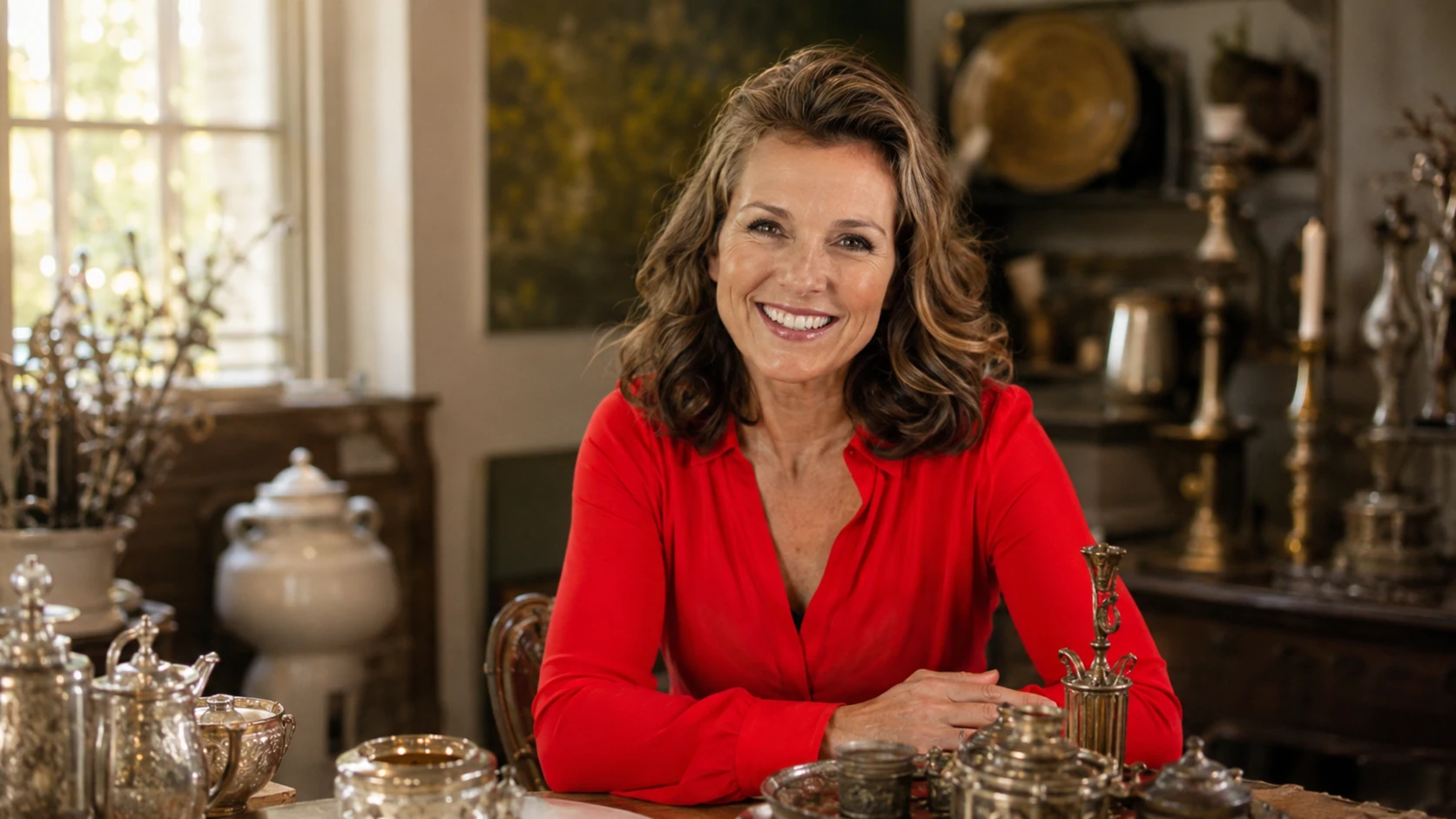 Early Life and Interest in Antiques - christine trevelyan