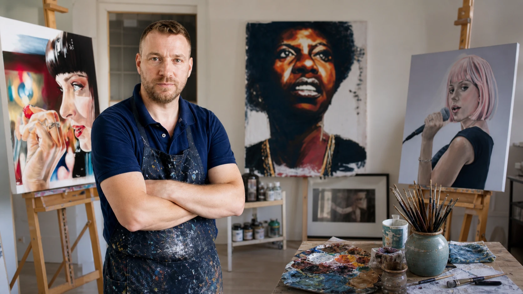 Turning to Painting Full Time - jan schiltmeijer