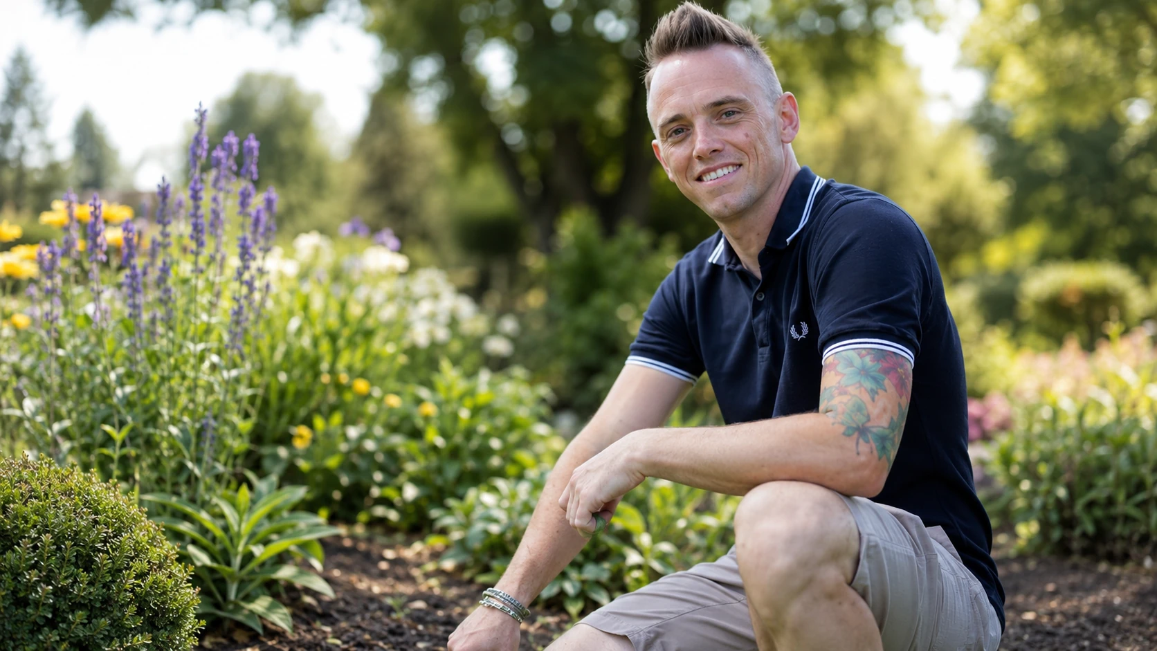 Early Life and First Love of Gardening - lee burkhill