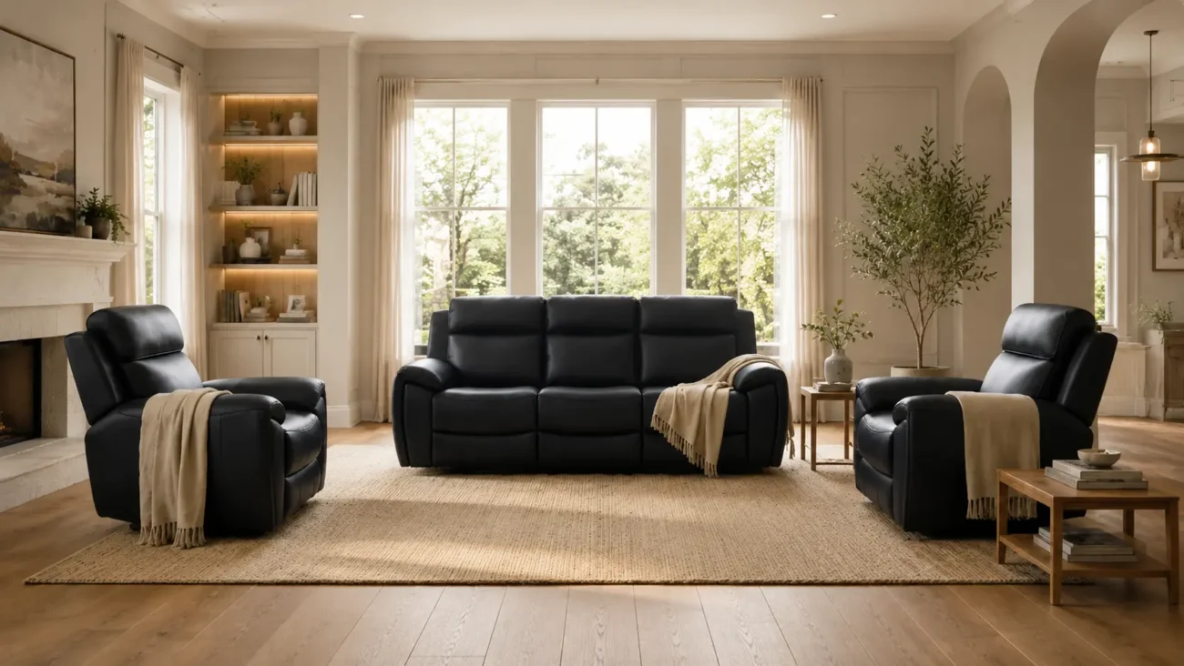 How to Style a 3-1-1 Sofa Set for a Luxury Living Room