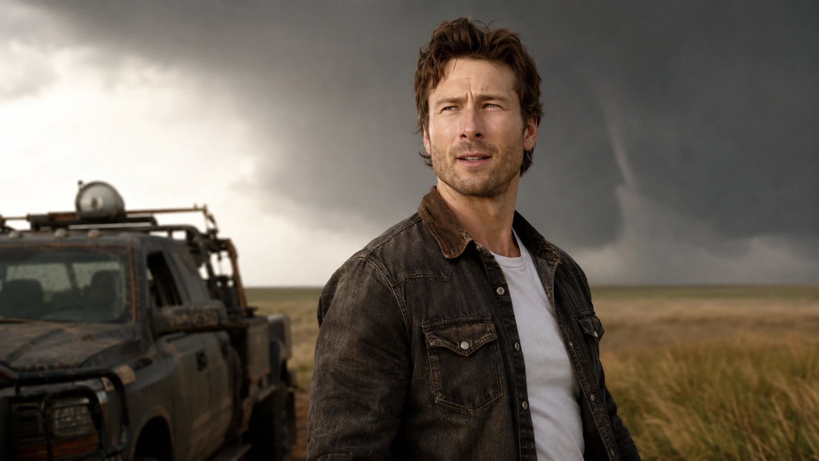 Twisters and Mainstream Stardom - glen powell height