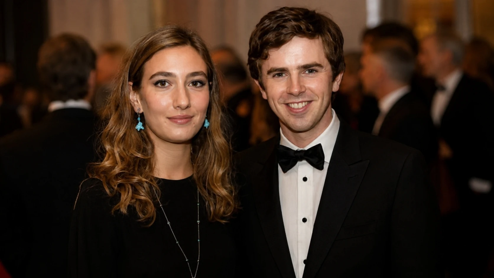 Marriage to Freddie Highmore - klarissa munz