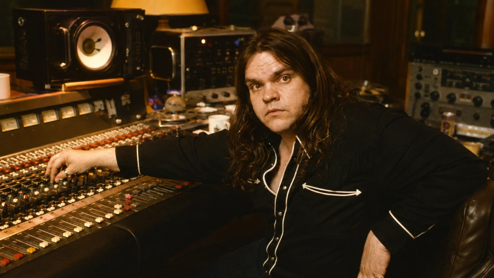 Meeting Meat Loaf at Bearsville Studios - leslie aday