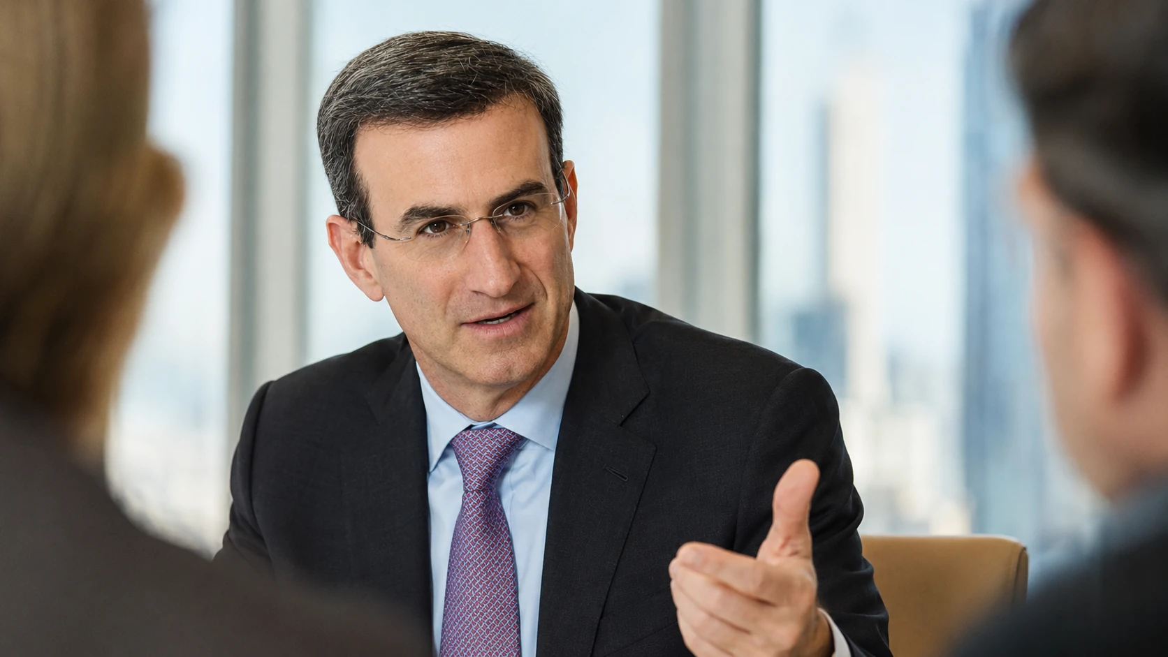 Joining Lazard - peter orszag bald