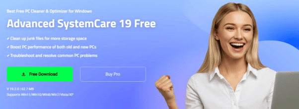 Advanced SystemCare Page