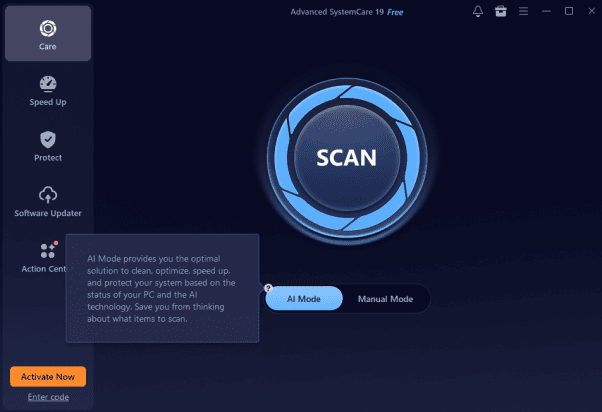 Advanced SystemCare-AI Mode