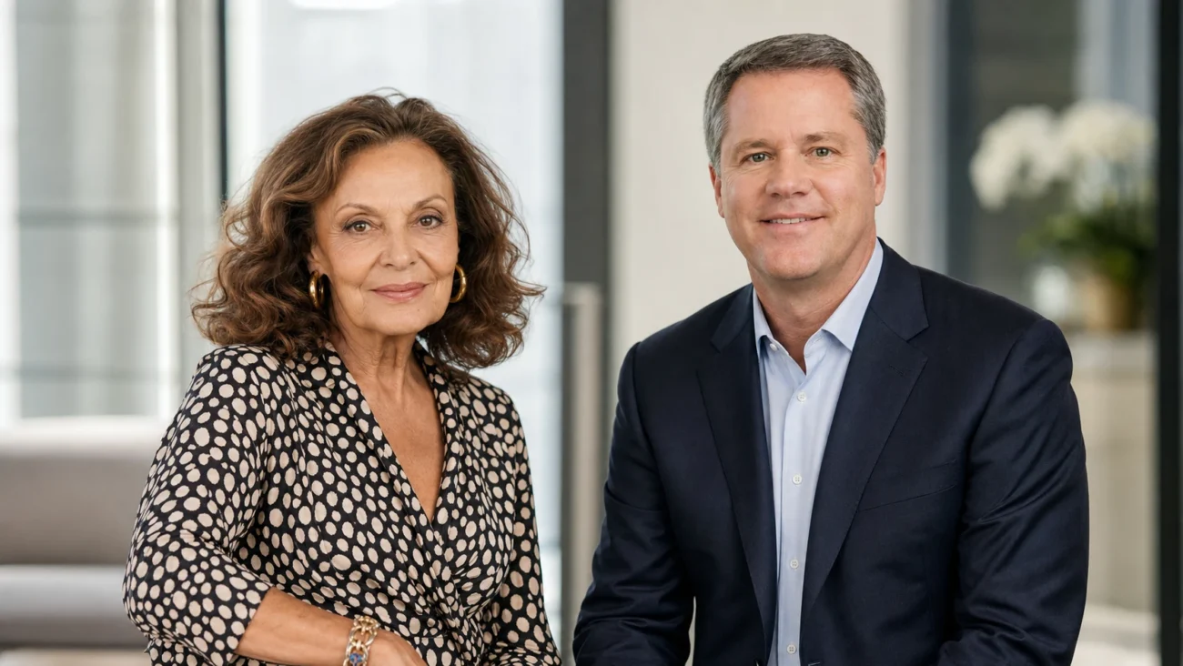 diane von furstenberg and doug mcmillon