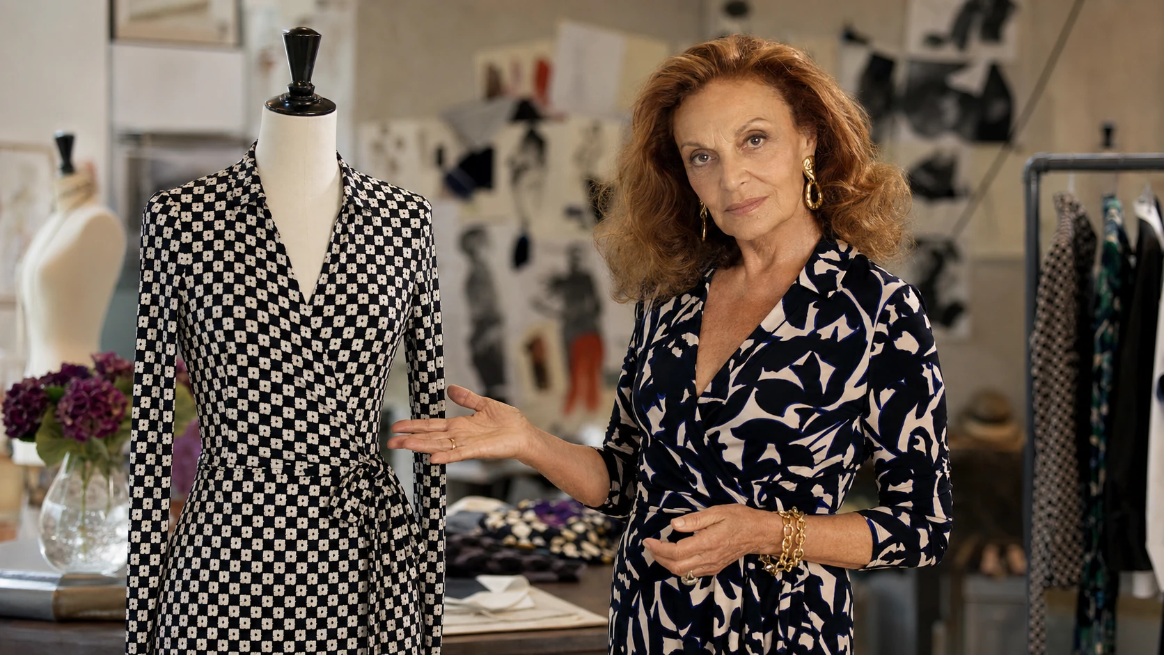 Fashion Breakthrough and the Wrap Dress - diane von furstenberg and doug mcmillon