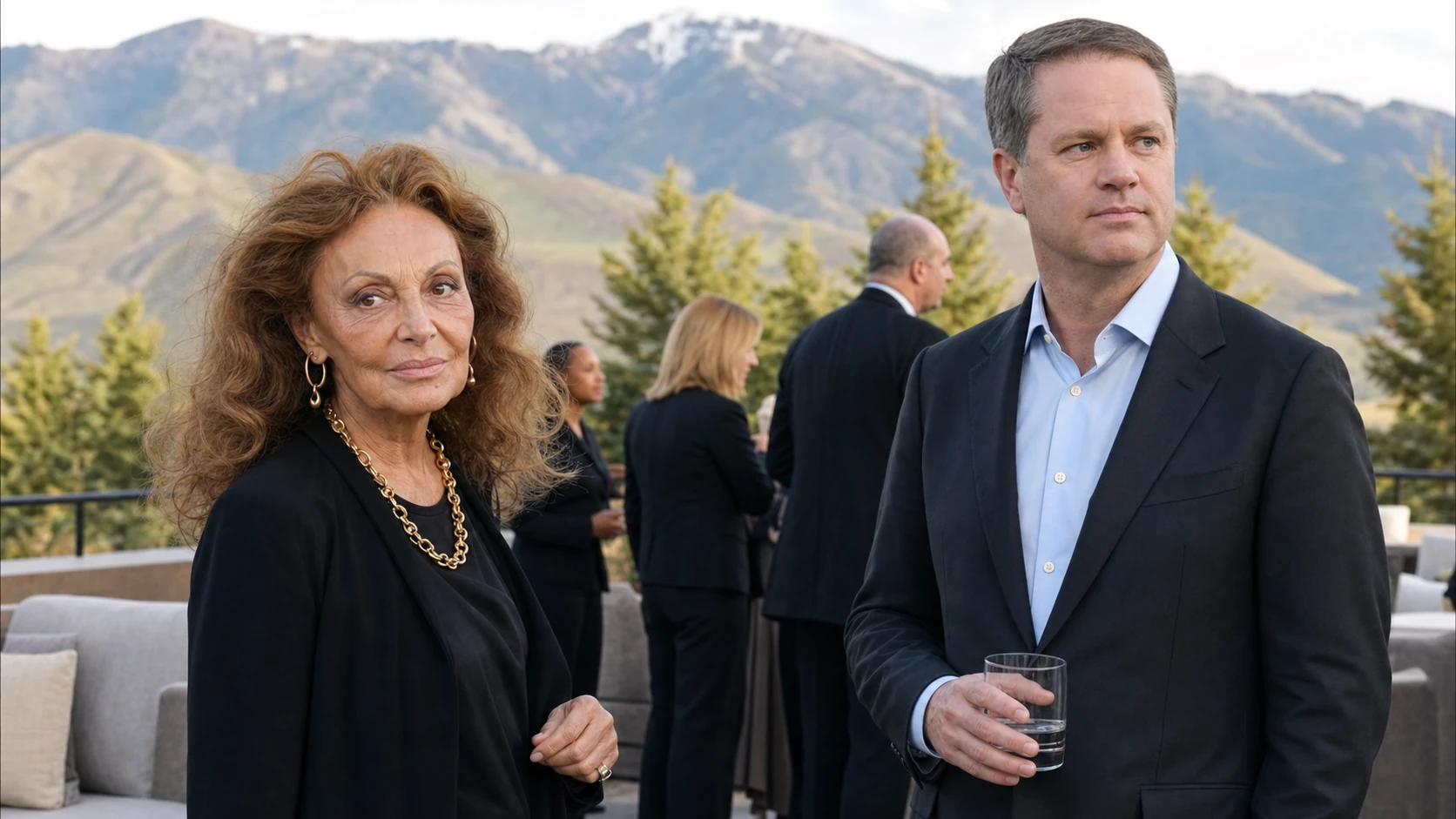 The Connection Between Diane von Furstenberg and Doug McMillon - diane von furstenberg and doug mcmillon