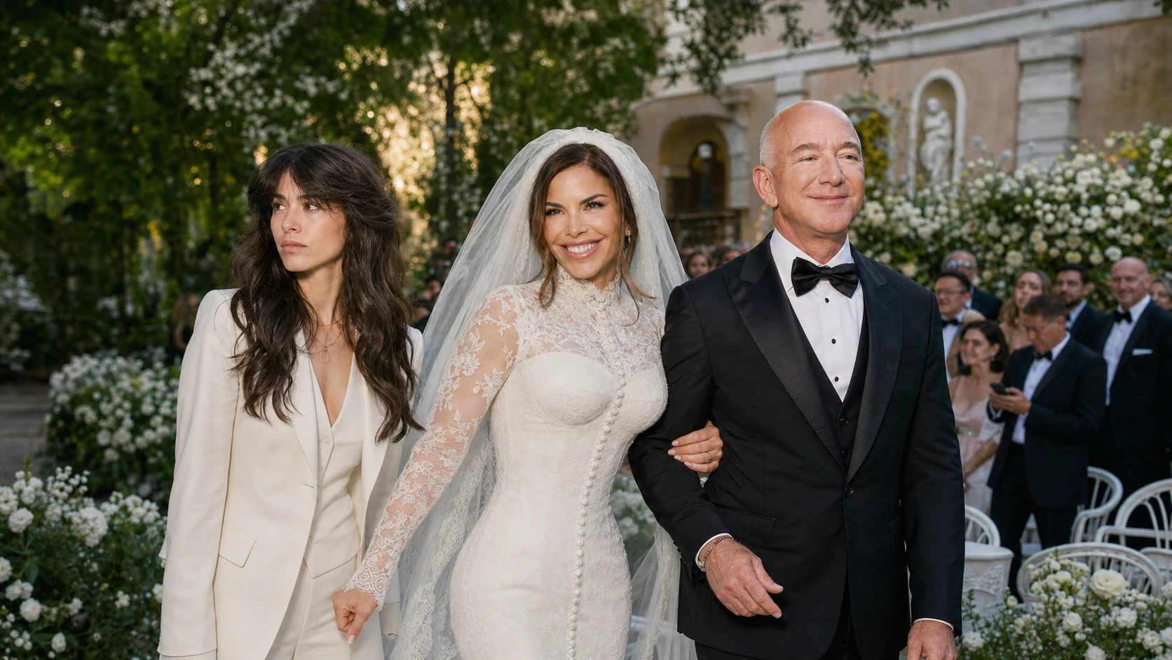 Role in Lauren Sánchez and Jeff Bezos’s Wedding - ella whitesell