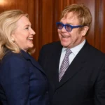 elton john and hillary clinton