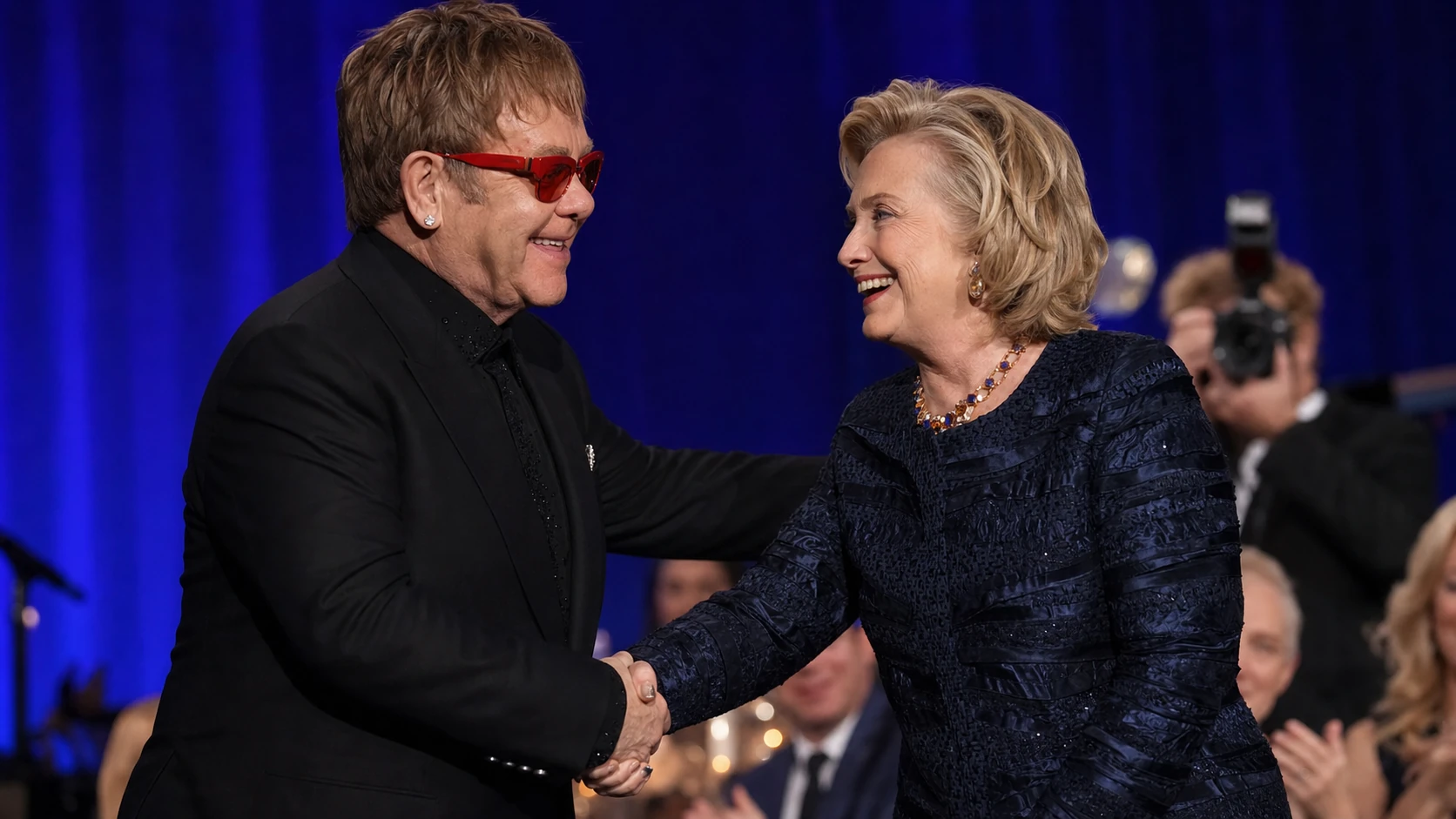 Who Are Elton John and Hillary Clinton? - elton john and hillary clinton
