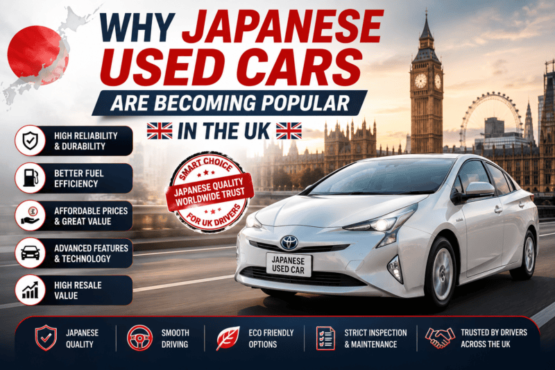 Why Japanese Used Cars Are Becoming Popular in the UK