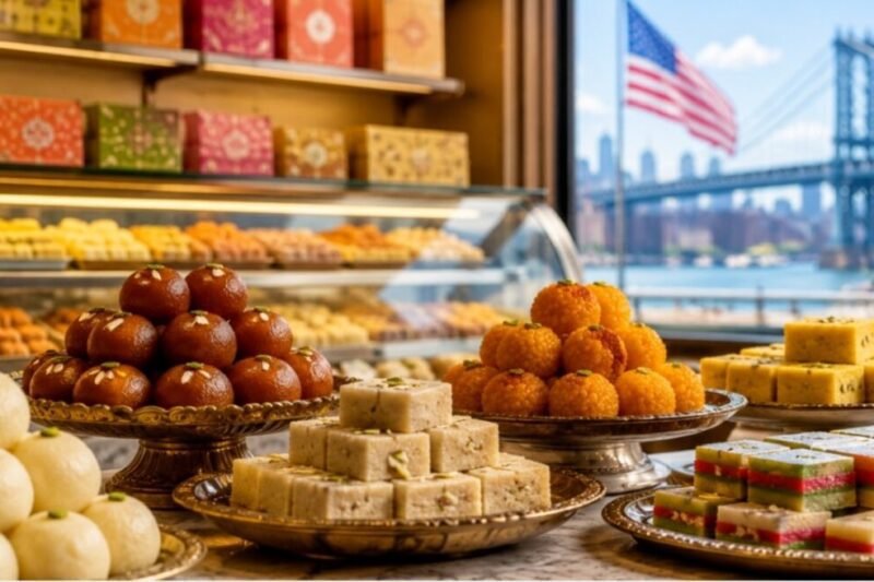 Top 9 Indian Sweets Brands with Online Delivery Across the USA