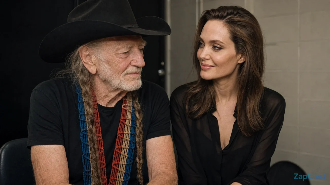 willie nelson and angelina jolie