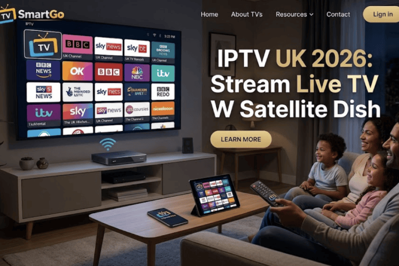 IPTV UK 2026: Stream Live TV Without a Satellite Dish