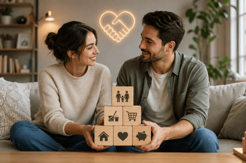 How role distribution shapes trust and mutual respect in modern couples