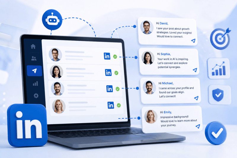 LinkedIn Automation Tool That Supports Custom Message Per Lead