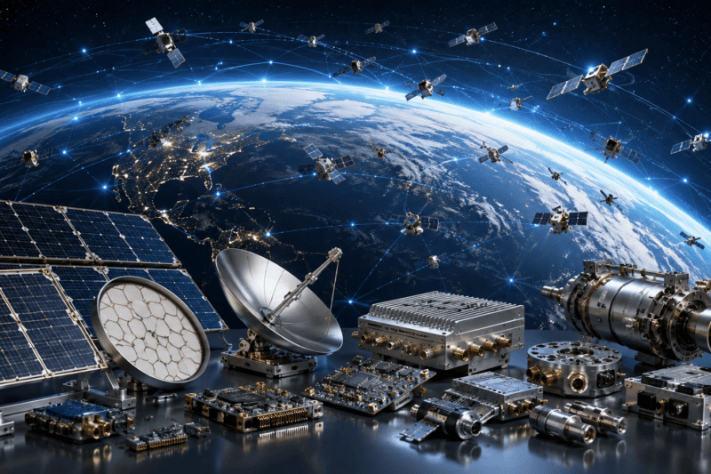 Mega-Constellations Growth Increases Demand for Satellite Components Equipment