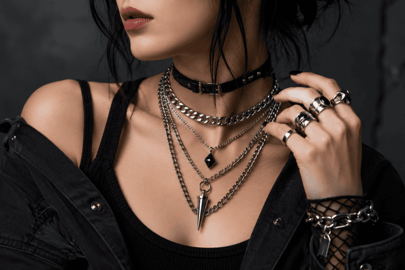 Layering Chains, Chokers and Rings: The Rules of Alternative Jewellery
