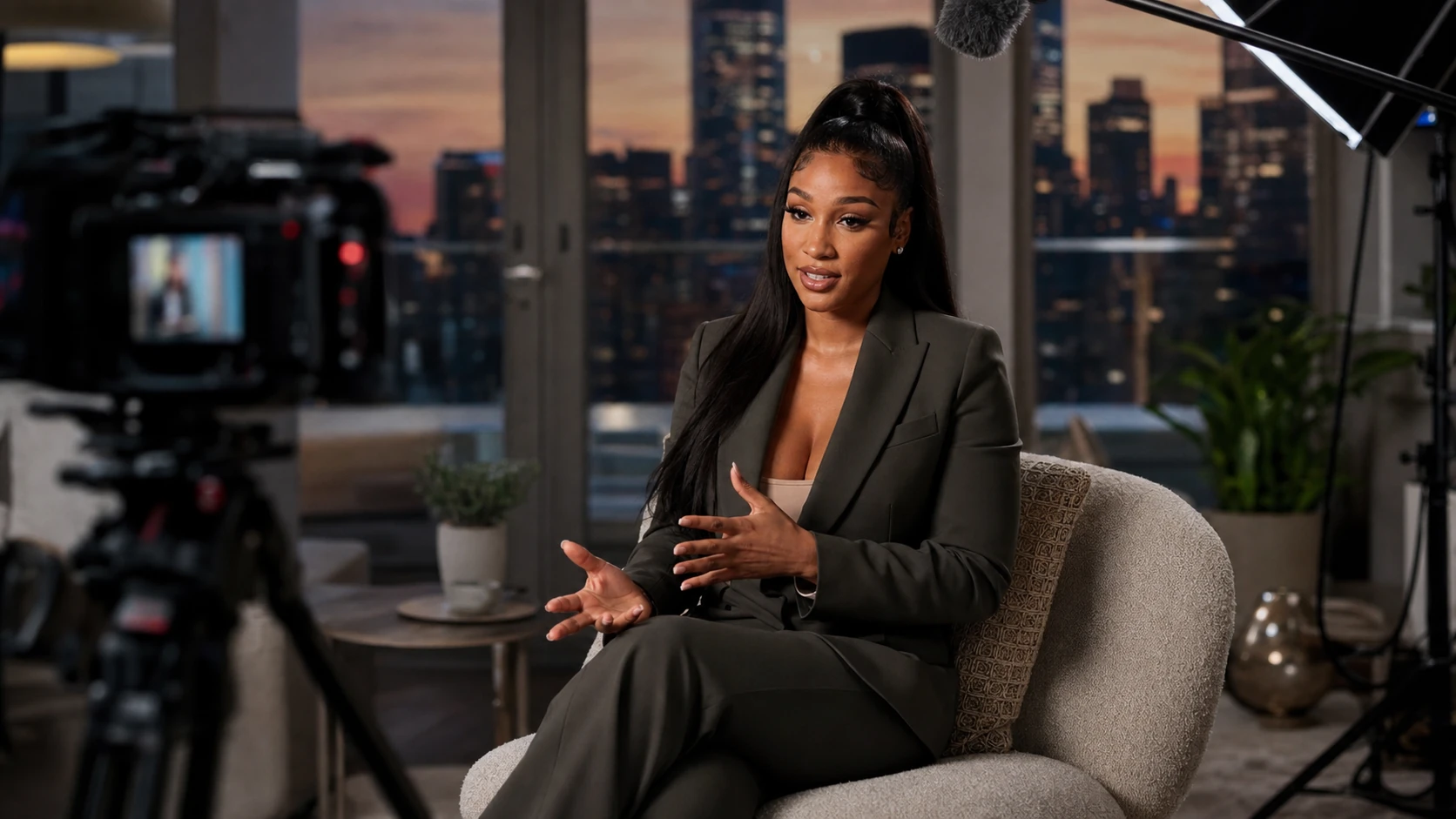 Television Career and Public Recognition - Bernice Burgos