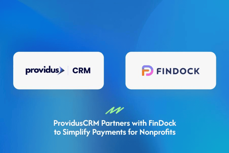 ProvidusCRM Partners with FinDock to Simplify Payments for Nonprofits