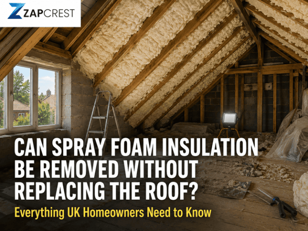 Can Spray Foam Insulation Be Removed Without Replacing the Roof?