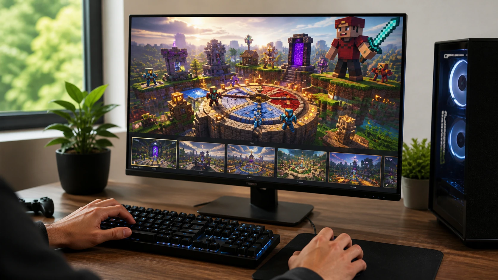 How to Find a Real Minecraft PvP Experience - minecraft playbattlesquare