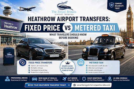 Heathrow Airport Transfers: Fixed Price vs Metered Taxi — What Travelers Should Know Before Booking