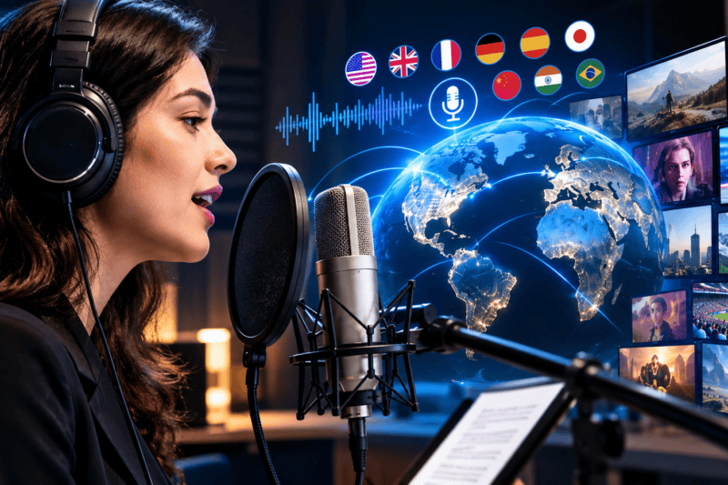 Why Professional Voice-Over Is Essential for High-Impact Global Media