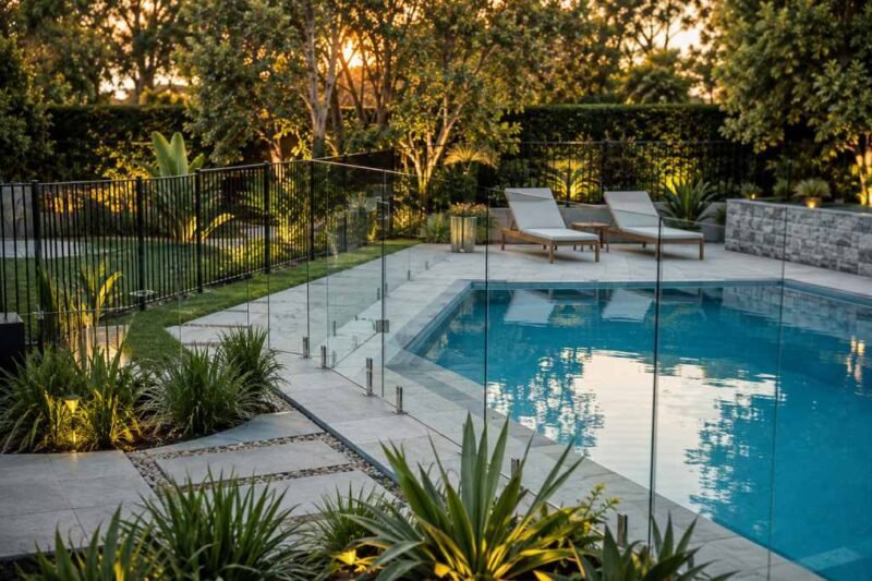 Landscaping Around a Pool Without Breaking Compliance Rules