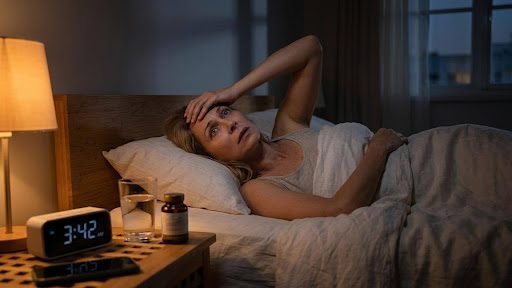 difficulty falling asleep at night linked to low vitamin d levels and disrupted circadian rhythm