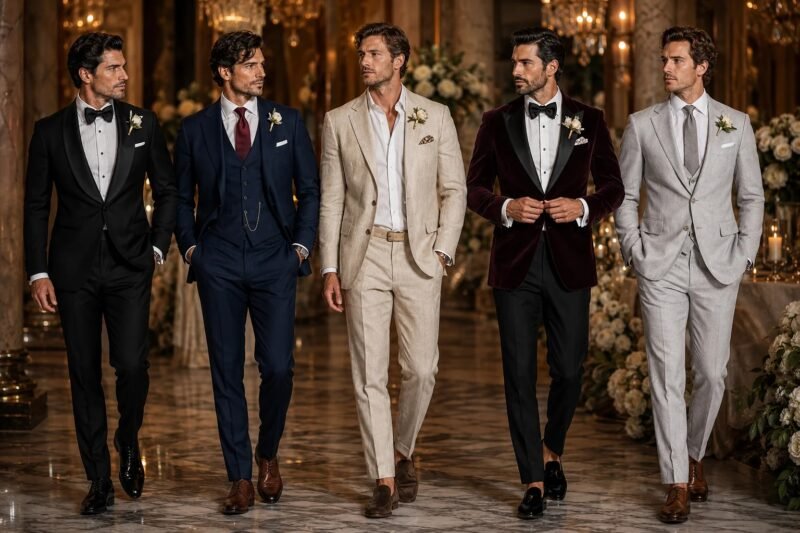 Tweed Wedding Suits: The Perfect Choice for a Stylish Winter Wedding