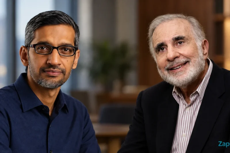 Sundar Pichai and Carl Icahn: Motorola Link Explained